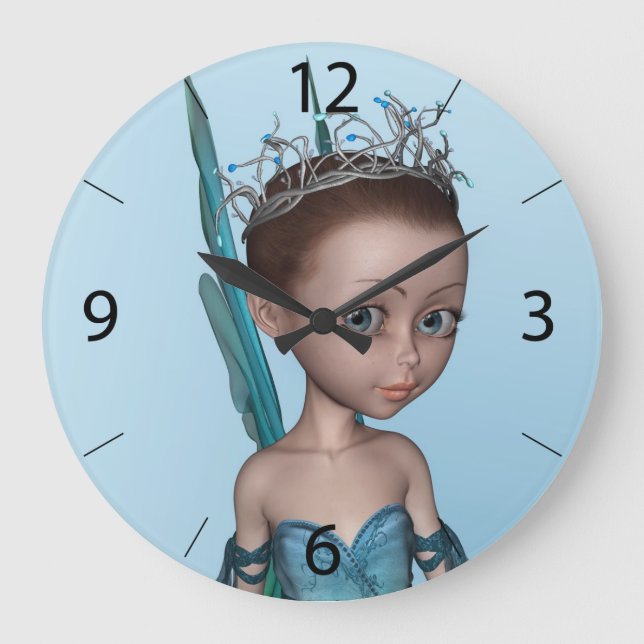 Little Fairy Large Clock (Front)