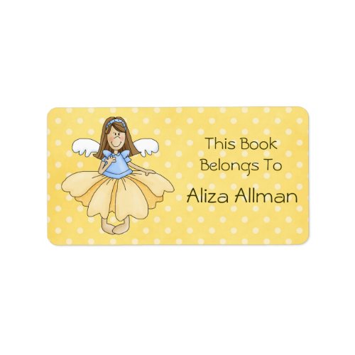 Little Fairy Princess Bookplate Label