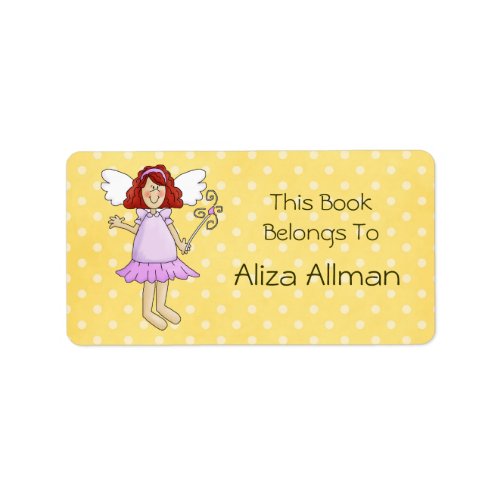 Little Fairy Princess Bookplate Label