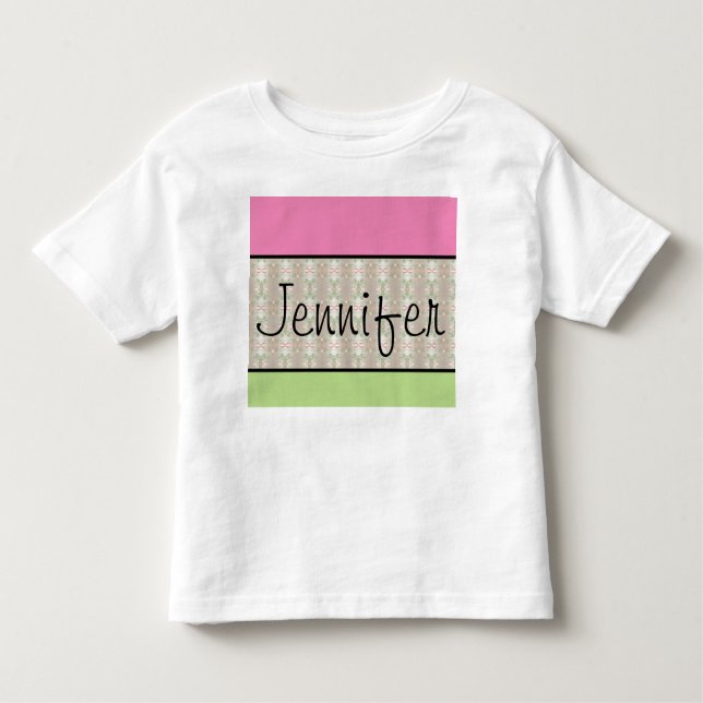 Little Fancy Typography Toddler T-shirt (Front)