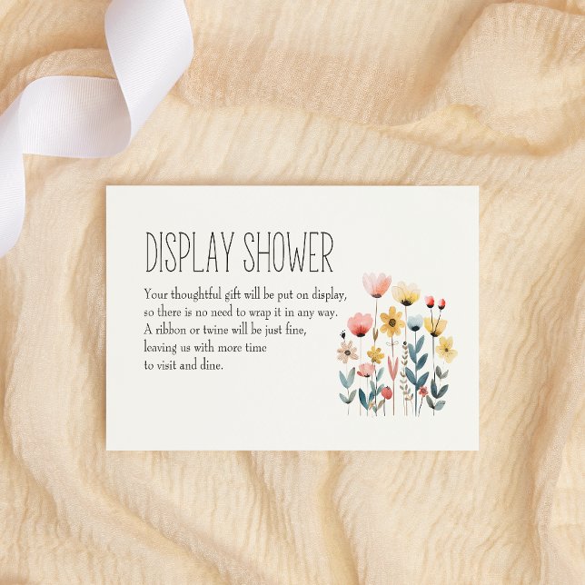 Little Farm Nursery Animals Baby Display Shower No Note Card (Creator Uploaded)