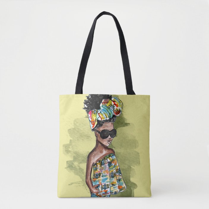 african print tote bags