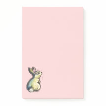 Little Fat Bunny Post-it Notes