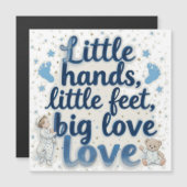 Little feet baby shower (Front/Back)