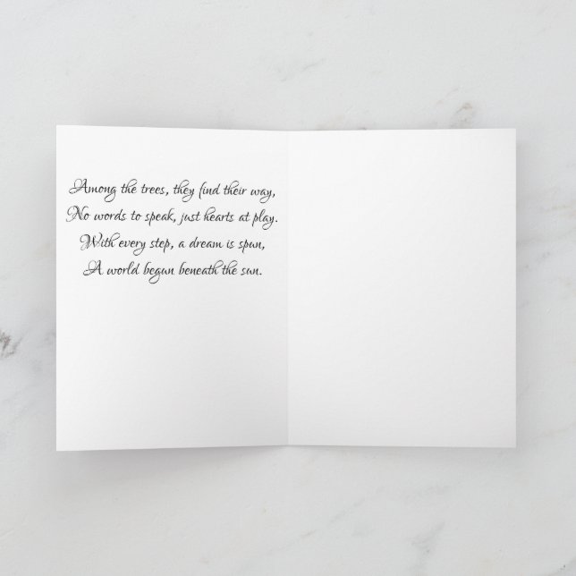 Little feet. Big dreams. Announcement (Inside)