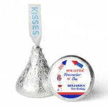 Little Firecracker 1st Birthday 4th of July Hershey®'s Kisses®