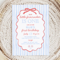 Little Firecracker 4th of July 1st Birthday