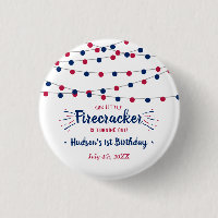 Little Firecracker 4th Of July 1st Birthday Party