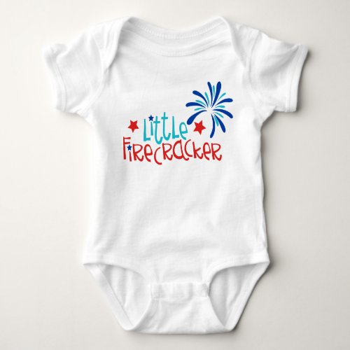 Little Firecracker Baby Bodysuit