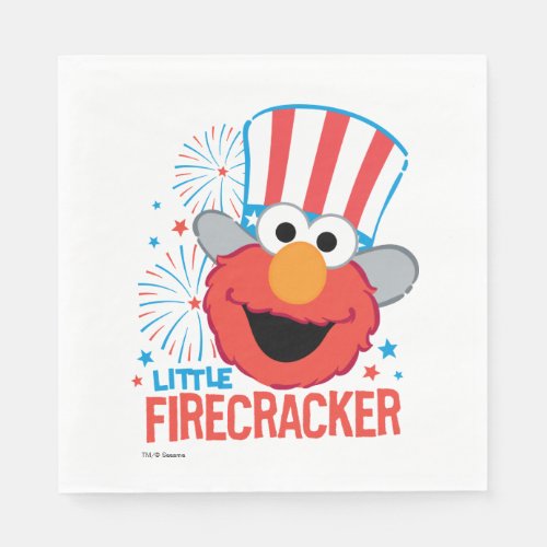 Little Firecracker Elmo Paper Napkins