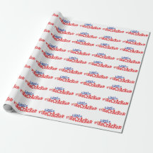 Little Firecracker Fourth of July Wrapping Paper