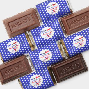 Little Firecracker Gender Reveal Hershey's Miniatures