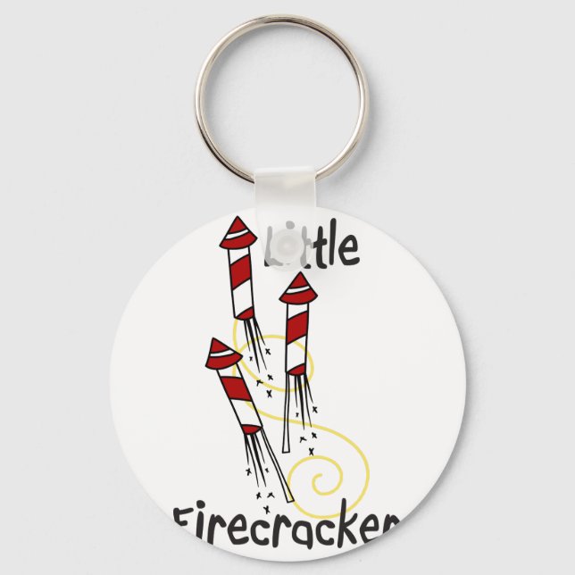 Little Firecracker Keychain (Front)