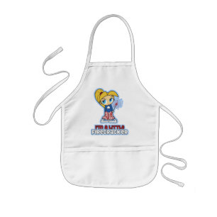 Little Firecracker Kid's apron