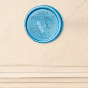 Little Firecracker Wax Seal Sticker