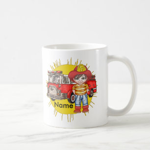Little Firefighter Coffee Mug