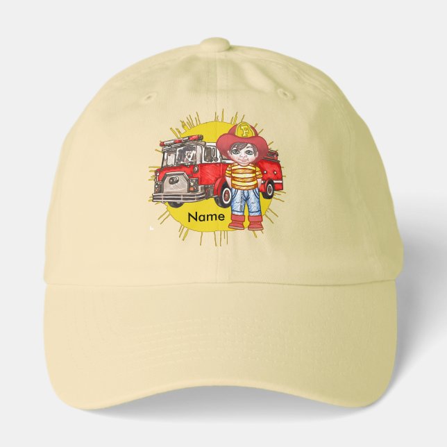 Little Firefighter  Hat (Front)