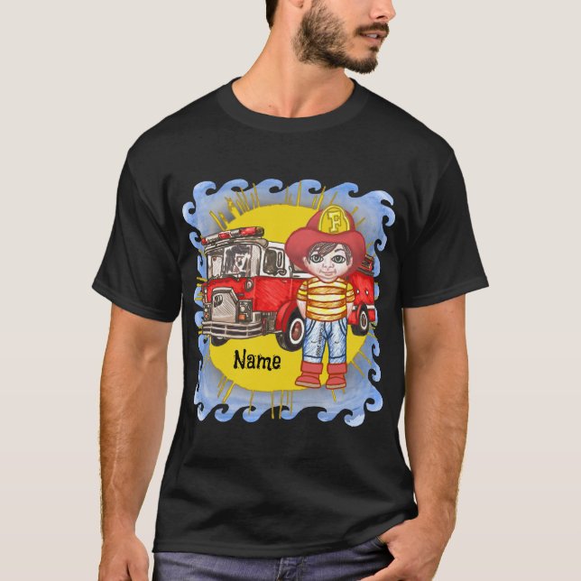 Little Firefighter  t-shirt (Front)