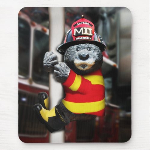 Little Fireman Mouse Pad