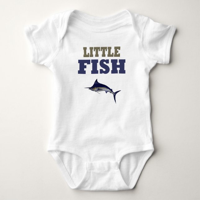 LITTLE FISH BABY BODYSUIT (Front)