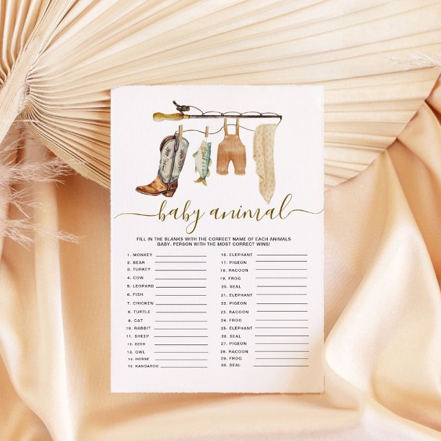 Little Fisherman Baby Animal Match Game (Creator Uploaded)