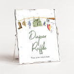 Little Fisherman Baby Shower Diaper Raffle Poster<br><div class="desc">Make your event special with this Fishing Baby Shower with our cute and lovely printable Diaper Raffle Sign featuring adorable Clothesline Baby Shower theme. Download,  personalize,  and create lasting memories with this perfect touch for your joyous celebration!

BS835</div>