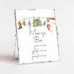 Little Fisherman Baby Shower Mom Osa Bar Poster<br><div class="desc">Make your event special with this Fishing Baby Shower with our cute and lovely printable Mom Osa Bar Sign featuring adorable Clothesline Baby Shower theme. Download,  personalize,  and create lasting memories with this perfect touch for your joyous celebration!

BS835</div>