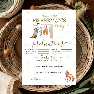 Little Fisherman Derby Baby Shower Predictions
