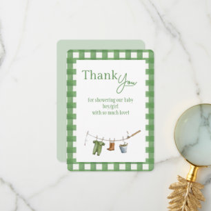 Little Fisherman Flat Thank You Card
