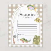 Little Fisherman Time Capsule Message (Front)
