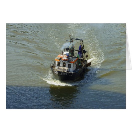 Little Fishing Trawler Cards (Front Horizontal)