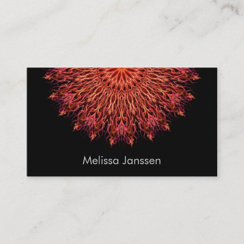 Little Flames _Mandala_ Business Card