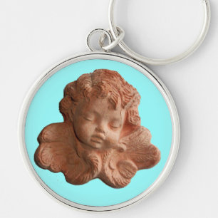 LITTLE FLORENTINE ANGEL ,blue Keychain