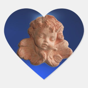 LITTLE FLORENTINE ANGEL HEART STICKER