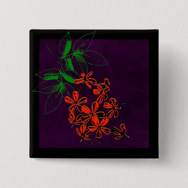 Little flower button (Front)