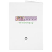 Little Flower Fairy Watercolor Art (Back)