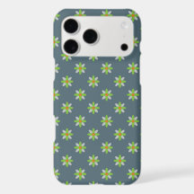 Little Flowers Blue Pattern