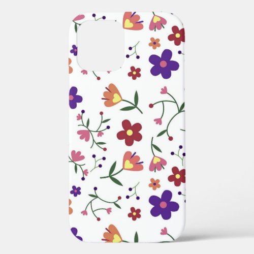 Little flowers iPhone 12 case