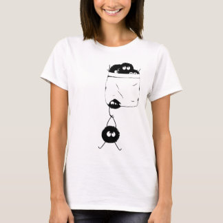 Little Fluffy Soot Sprites In The Pocket Women_s f T-Shirt