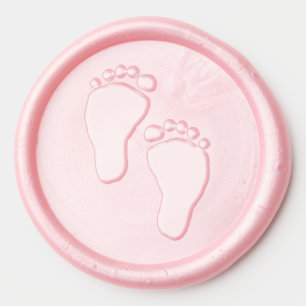 Little Footprints Wax Seal Sticker