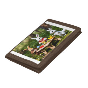 Little Forest Friends Lunch Time Trifold Wallet