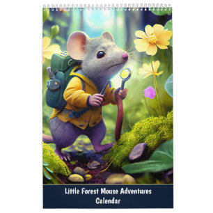 Little Forest Mouse Adventures – Calendar