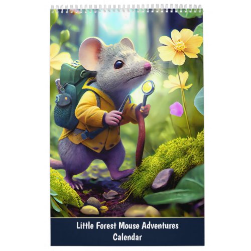 Little Forest Mouse Adventures – Calendar