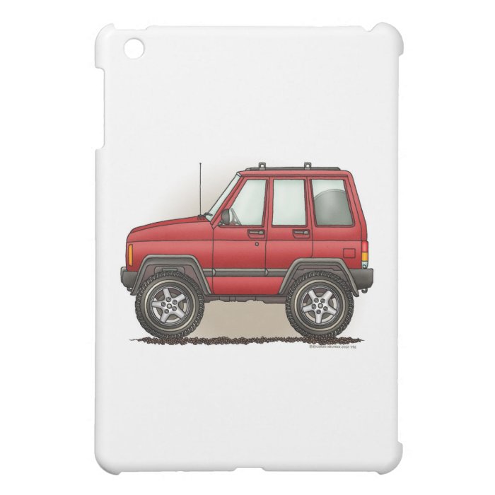 Little Four Wheel SUV Car iPad Mini Cases