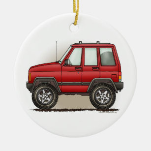 Jeep Christmas Ornaments | Zazzle
