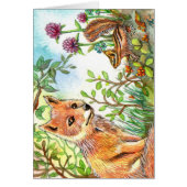 Little Fox And Chipmunk (Front)