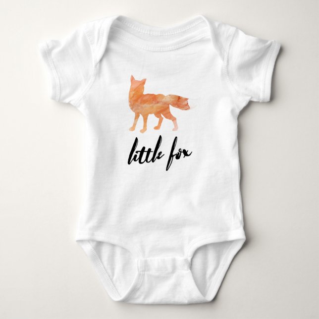Little Fox Baby Romper (Front)