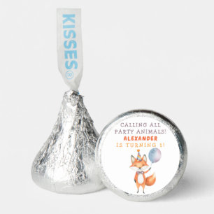 Little Fox Birthday Party Hershey®'s Kisses®