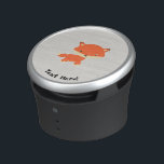 Little fox bluetooth speaker<br><div class="desc">Cartoon style drawing of a small orange fox</div>