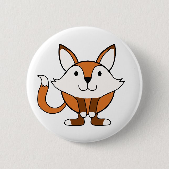 Little fox button (Front)
